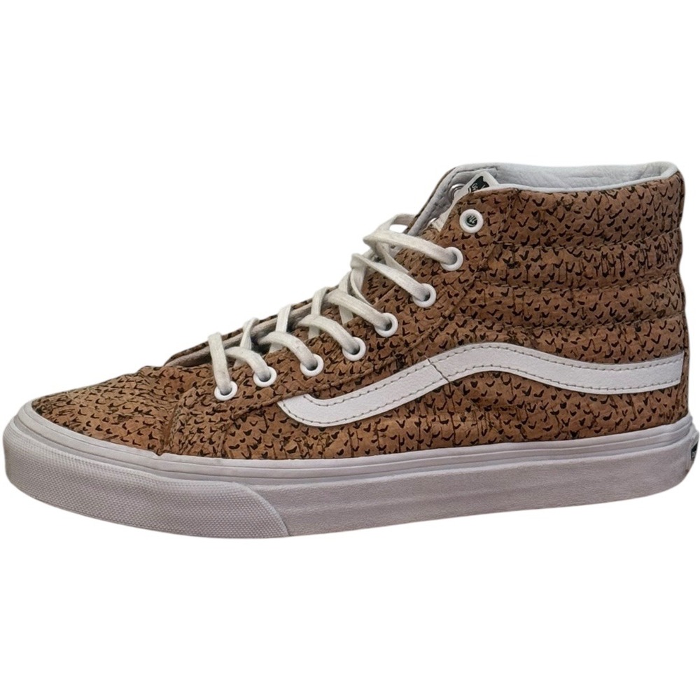 VANS Sk8 Hi Slim Embossed Cork High Top Sneakers Size 7.5 W/6‎ M